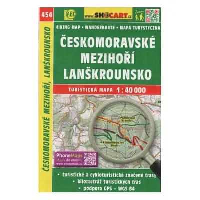 Českomoravské mezihoří 1:40 000