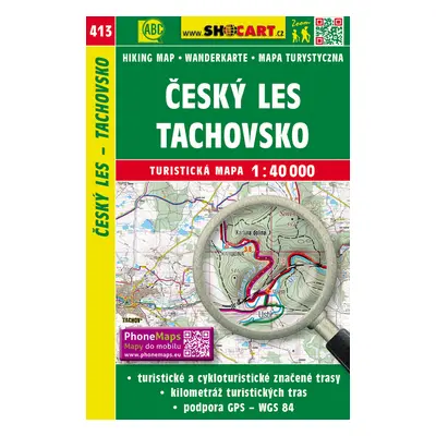 Český les, Tachovsko 1:40 000