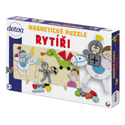 Magnetické puzzle Rytíři