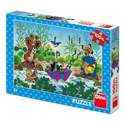 Puzzle 100XL Krtečkova plavba