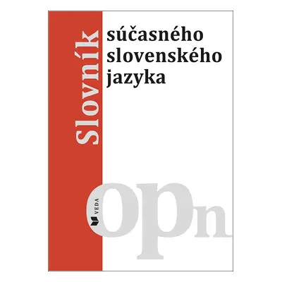 Slovník súčasného slovenského jazyka opn (4. diel)