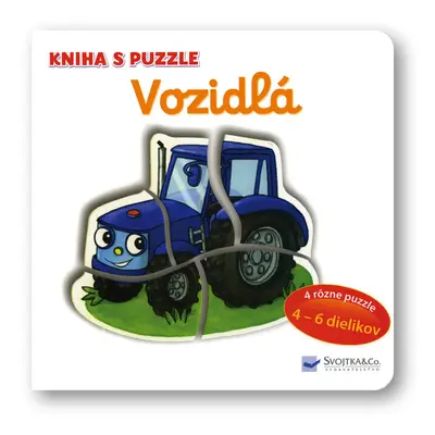 Vozidlá Kniha s puzzle