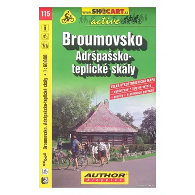 Broumovsko Adršpašsko-teplické skály 1:60 000