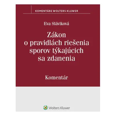 Zákon o pravidlách riešenia sporov týkajúcich sa zdanenia