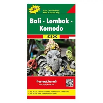 Bali-Lombok-Komodo 1:125 000