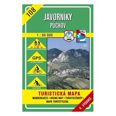 Javorníky Púchov 1 : 50 000 (2010)