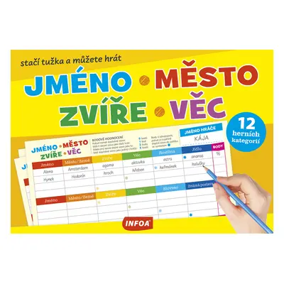 Jméno, město, zvíře, věc