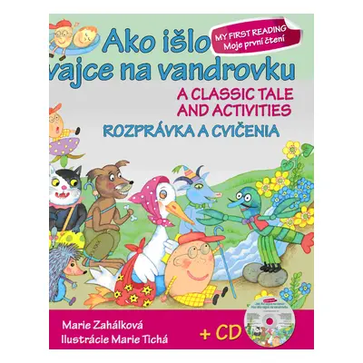 Ako išlo vajce na vandrovku Rozprávka a cvičenia + CD