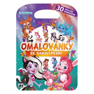 Omalovánka se samolepkami Enchantimal