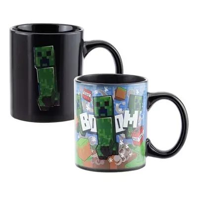 Měnící hrnek Minecraft Creeper 300 ml