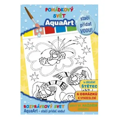 AquaArt A4 Pohádkový svět Z. Smetany omalovánka