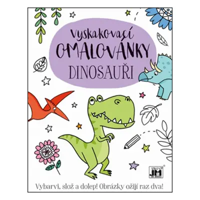 Vyskakovací omalovánky Dinosauři