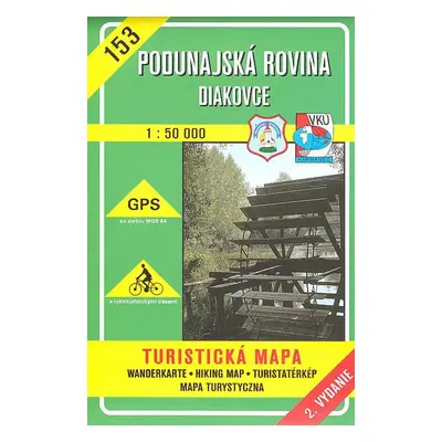 Poddunajská rovina Diakovce 1:50 000