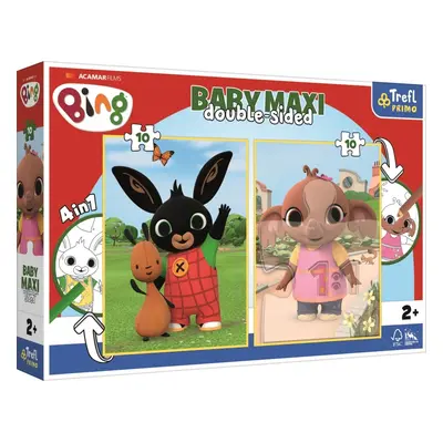 Oboustranné puzzle Králíček Bing BABY MAXI