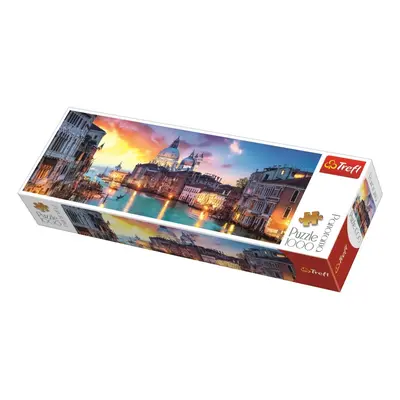 Panoramatické puzzle Kanál Grande, Benátky