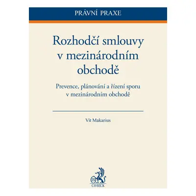 Rozhodčí doložky v mezinárodním obchodě