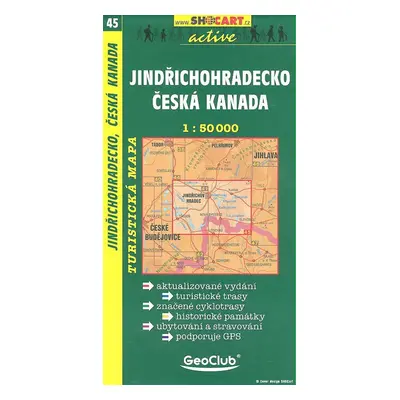 Jindřichohradecko, Česká Kanada 1:50 000