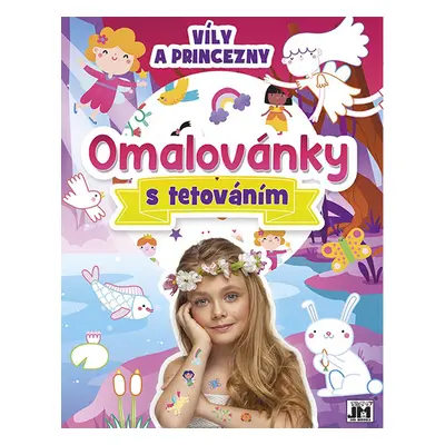 Omalovánky s tetováním Víly a princezny