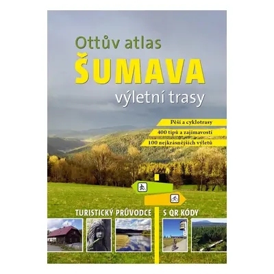 Ottův atlas výletní trasy Šumava