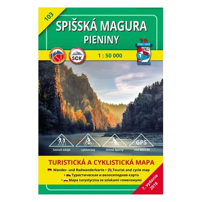 Spišská Magura, Pieniny 1:50 000 (2018)