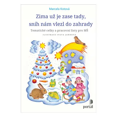 Zima už je zase tady, sníh nám vlezl do zahrady