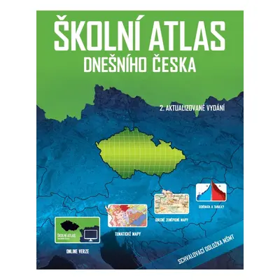 Školní atlas dnešního Česka