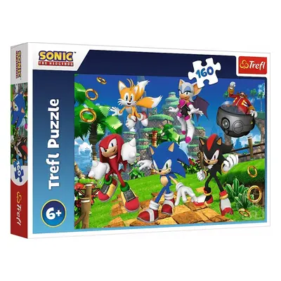 Puzzle Sonic a jeho přátelé 160 dílků