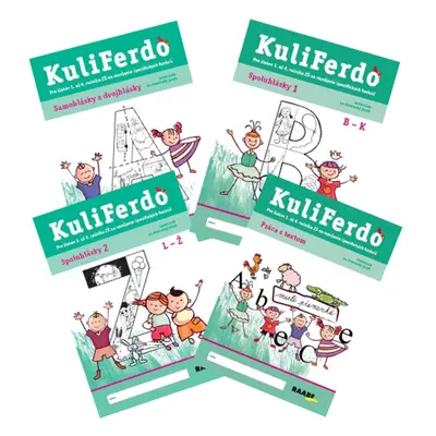 Kuliferdo - Písmenká (komplet)