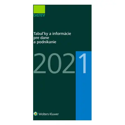 Tabuľky a informácie pre dane a podnikanie 2021