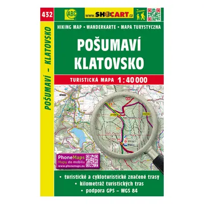 Pošumaví, Klatovsko 1:40 000