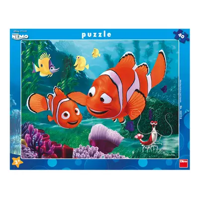 Puzzle 40 Nemo v bezpečí deskové