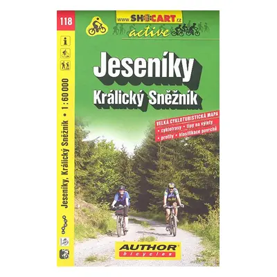 Jeseníky, Kralický Sněžník 1:60 000