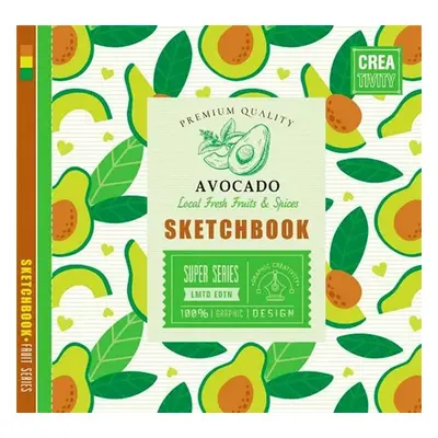 Sketchbook AVOCADO 20 x 20 cm