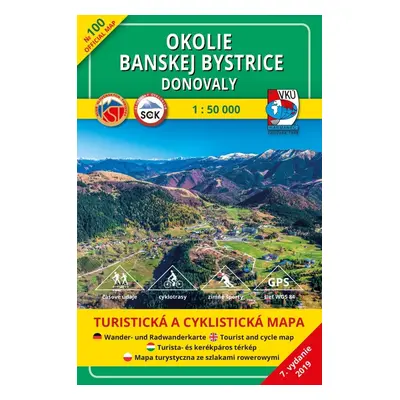 Okolie Banskej Bystrice Donovaly 1:50 000