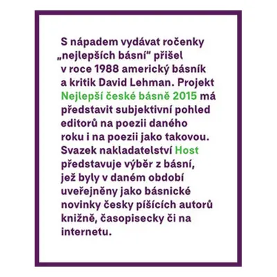 Nejlepší české básně 2015