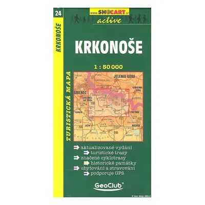 Krkonoše 1:50 000