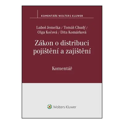 Zákon o distribuci pojištění a zajištění Komentář