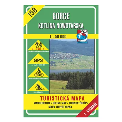 Gorce Kotlina Nowotarska 1:50 000