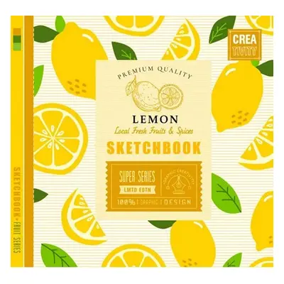 Sketchbook LEMON 20 x 20 cm