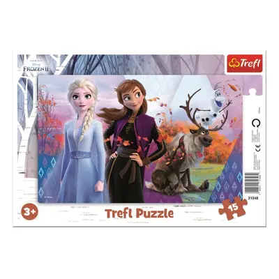 Puzzle Ledové království 2 Magický svět Anny a Elsy