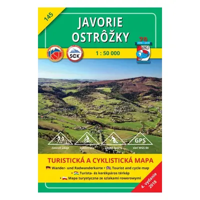 Javorie Ostrôžky 1:50 000