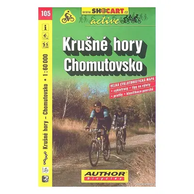 Krušné hory, Chomutovsko 1:60 000