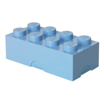 LEGO box na svačinu světle modrá