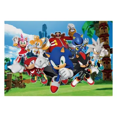 Puzzle Ježek Sonic 104 dílků