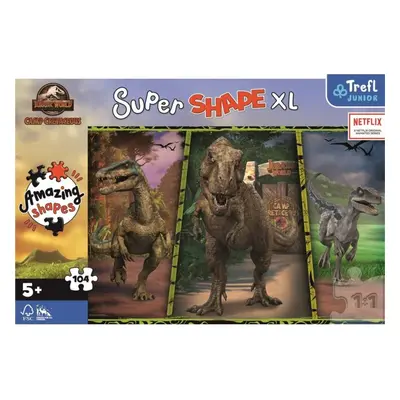 Puzzle Super Shape XL Jurský svět