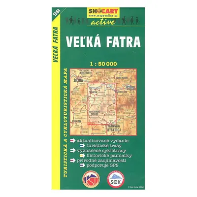 Veľká Fatra 1:50 000