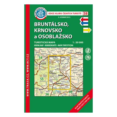 KČT 58 Bruntálsko, Krnovsko a Osoblažsko