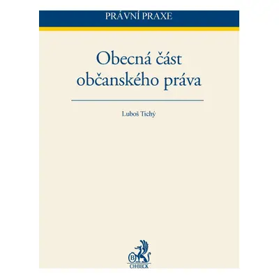 Obecná část občanského práva