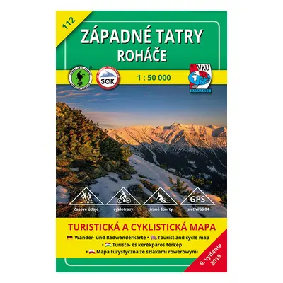 Západné Tatry Roháče 1:50 000