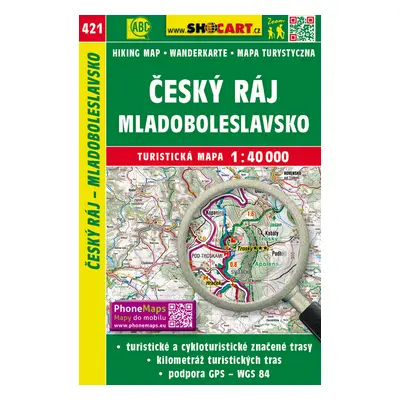 Český ráj, Mladoboleslavsko 1:40 000